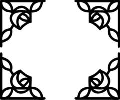 Art Deco rose seamless tile pattern with symmetrical rose motifs and gold accents for luxurious interiors Set 3 vector