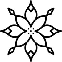 Art Deco poinsettia seamless tile pattern with symmetrical poinsettia motifs and gold accents for glamorous interiors Set 12 vector