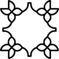 Art Deco magnolia seamless tile pattern with symmetrical magnolia motifs and gold accents for glamorous interiors Set 4 vector