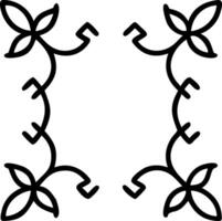 Art Deco ivy seamless tile pattern with symmetrical ivy motifs and gold accents for glamorous interiors Edition vector