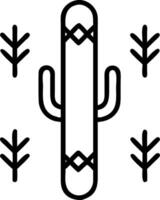Art Deco cactus seamless tile pattern with symmetrical cactus motifs and gold accents for glamorous interiors Edition vector