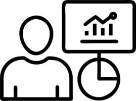 Analyst using computer and dashboard for business data analysis managing customer database gathering information for reports data science and digital marketing Set 2 vector