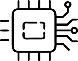 Ai generate concept Artificial Intelligence Content Generator tool Computer chip processor technology AI assistant graphic design translate language chat bot generate images write Set 2 vector