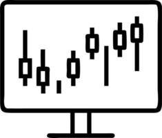 Abstract financial trading graphs and digital numbers of forex market trading on monitor with gold and blue digital chart background representing stock market trends Set 2 vector