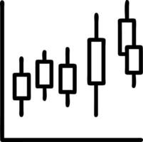 Abstract business financial candle stick graph chart stock market investment trading Set 2 vector