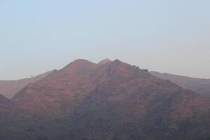 over a mountain view photo