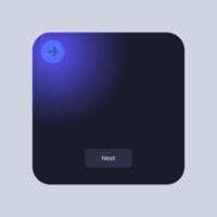 Colorful square user interface. Pop up window with next text. vector