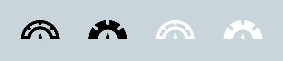 A set of four different shapes of a boat vector