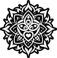 Spell tattoo icon in solid style vector