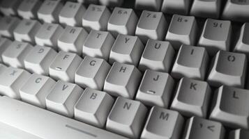 a close up photo of a computer keyboard