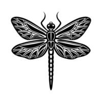 Minimalist Dragonfly Vectors
