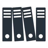 Files icon concept vector