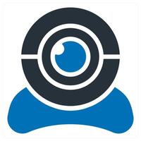 Web Camera icon concept vector