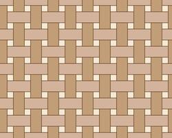 Rattan seamless pattern. Texture of the weave. Flat vector
