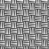 Rattan seamless pattern. Texture of the weave. Hand draw vector