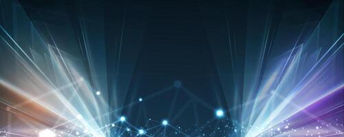 Abstract technology background reimagined with minimal elegance vector
