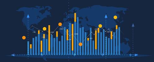 Optimizing Financial Performance with Cutting-Edge Technology and Strategic Business Analysis vector