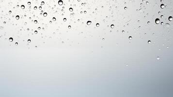 Rain drops on the window, abstract background photo