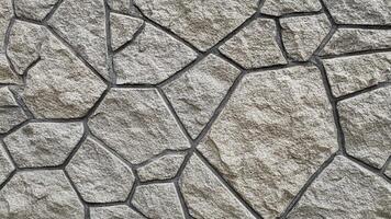 Geometric cracked stone pattern with sharp, angular shapes, great for backgrounds in industrial, architectural, and gaming projects. photo