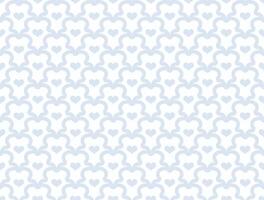 soft blue heart geometric pattern vector
