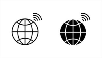 digital icon set, illustration vector