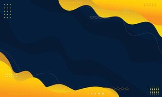 Abstract wavy motion fluid modern business background vector