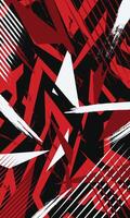 Abstract geometric pattern background grunge style for sublimation jersey vector