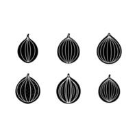 Nutmeg Icon - High-Quality Graphic Design File for Spice and Flavor Illustrations vector