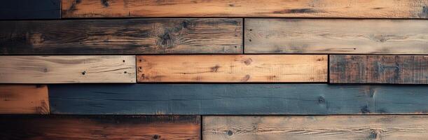 Close up of rustic wooden planks textures, perfect for design backgrounds photo