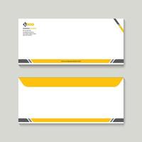 A Minimal Envelope Design Template vector
