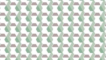 Geometric Abstract Pattern with Green and Gray Elements in Uniform Layout vector