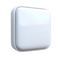 Textured 3D Button with Square Shape png