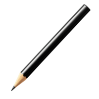 Isolated Drawing Pencil with Precision Sharpened Tip png