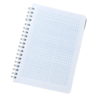 Paper Notepad with Grid Pattern Isolated png