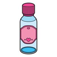 A high-quality illustration of a medicine jar, featuring a classic glass or plastic container with a secure screw-on lid. vector