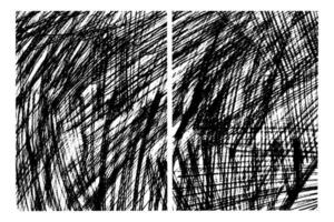 brush stroke textures. Distressed uneven grunge backgrounds. Abstract distressed illustrations rectangular shape. Overlay graphic resource. vector