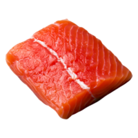 Fresh Raw Salmon Fillet With Rich Color and Texture for Culinary Use png