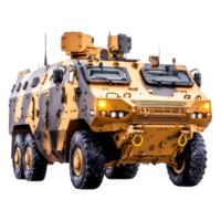 Military Armored Vehicle on for Defense Applications png