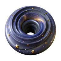 Cosmic Swirl Render Abstract Galaxy Background with Stars and Nebula png