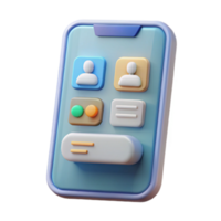 Render of Mobile App Interface Design User Interface Icons png
