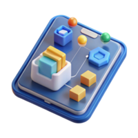 Illustration of Mobile App Data Flow and Processing png