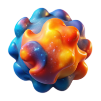Cosmic Nebula Render Abstract Background Image png