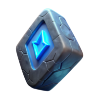 Glowing Cube Abstract 3D Render A radiant cube navigating a world of abstract art, its surface glowing with vibrant colors in a digital world. png
