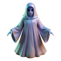 3D Render Spectral Figure in Robe A dynamic depiction of a spectral figure navigating a world in a robe, captured in a stunning three-dimensional render. png
