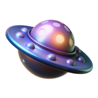 Futuristic Spaceship 3D Render - A dynamic 3D render of a futuristic spaceship capturing the essence of space exploration and advanced technology png