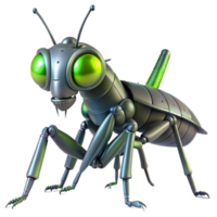 Robotic Insect in a Three Dimensional Model of Futuristic Design png