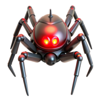 Robotic Spider in a Three Dimensional Render of Futuristic Design png
