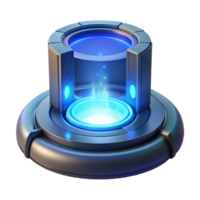 Futuristic Energy Core Sci-Fi Design A dynamic depiction of an energy core crafted for a sci-fi world, capturing the essence of innovation in a digital world. png