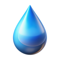 Liquid Drop A Three Dimensional Render in a Creative Scene of Design png