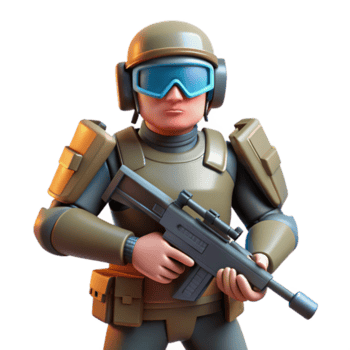 soldato 3d modello gioco risorsa - un' dinamico 3d modello di un' soldato progettato come un' gioco risorsa cattura suo realistico Caratteristiche e storico elementi png